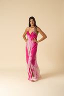 Tie Dye Gauze Maxi Dress