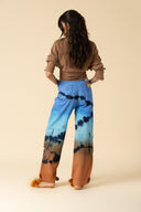 Hand Sprayed Low Waisted Cargos