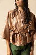 Iridescent Denim Kimono