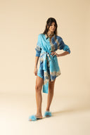 Tie Dye Gauze Mini Dress