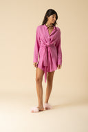 Gauze Mini Dress
