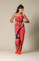 Tie Dye Denim Wide Leg