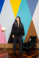 Sequin Velvet Sweatpants