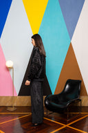 Sequin Velvet Sweatpants