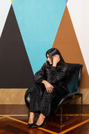 Sequin Velvet Bomber Jacket