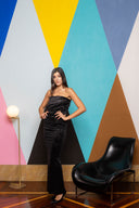 Sequin Velvet Maxi Dress