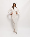 Velvet Longsleeve Maxi Dress