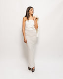 Velvet Strapless Maxi Dress