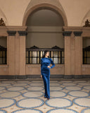Velvet Longsleeve Maxi Dress