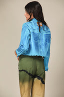 Hand Sprayed Straight Leg