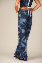 Load image into Gallery viewer, Denim Tie Dye Cargos
