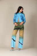 Hand Sprayed Straight Leg