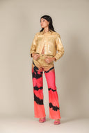 Hand Sprayed Straight Leg