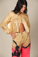 Hand Sprayed Straight Leg